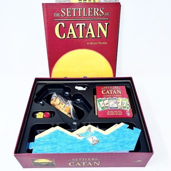 Settlers of Catan Mayfair 3061 Klaus Teuber Complete - Picture 5 of 10